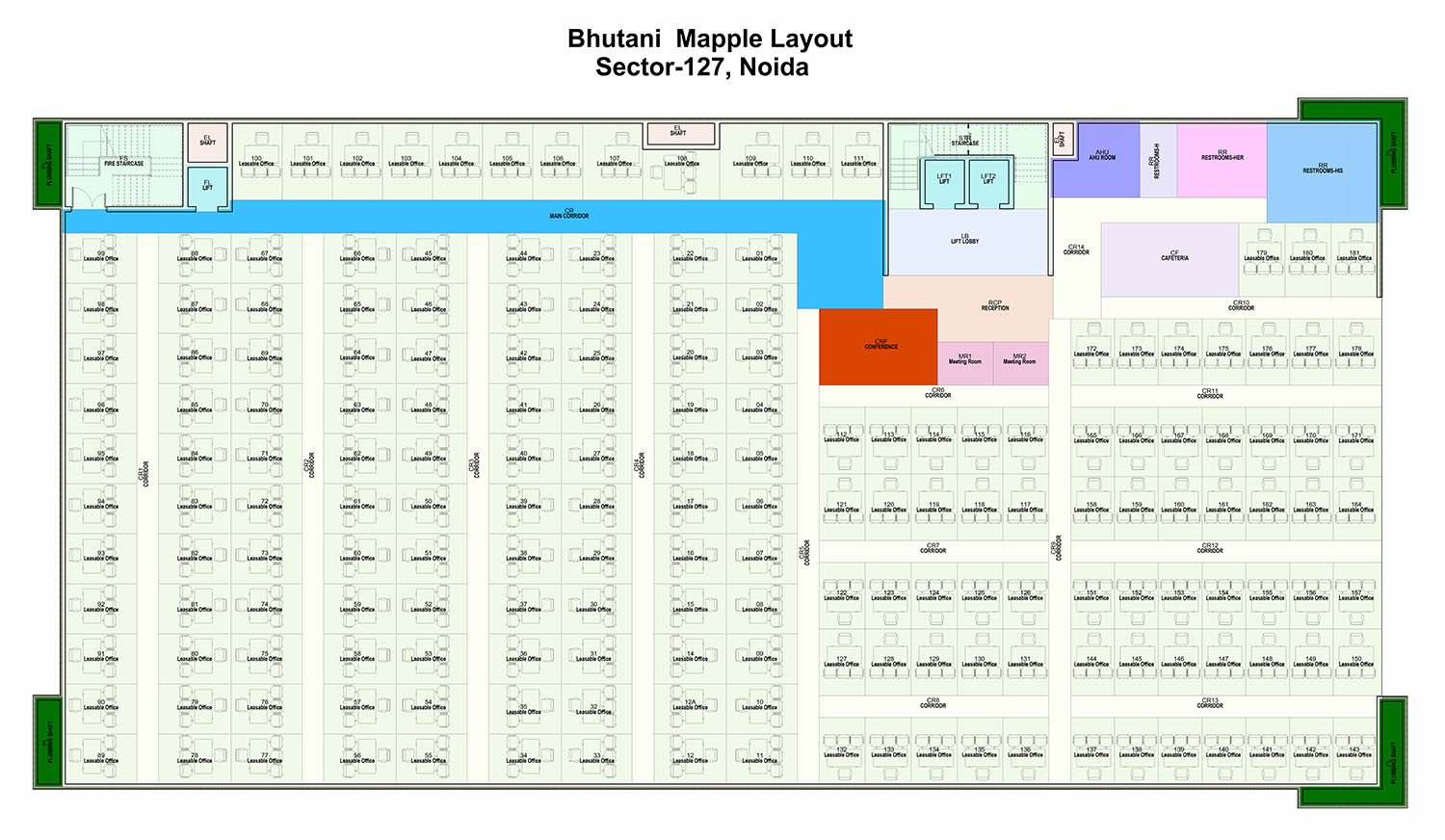 Bhutani Mapple Floor Plan